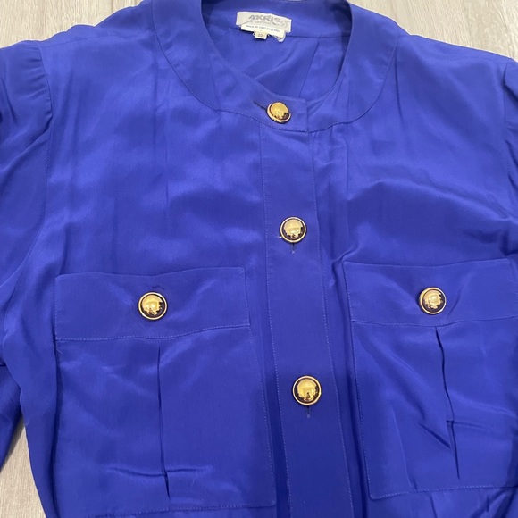 Akris Vintage Silk Dress - Picture 6 of 16